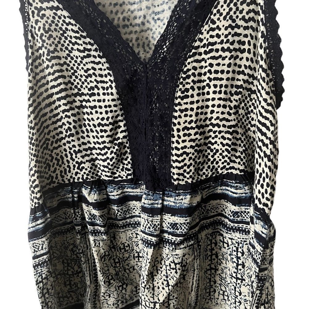 Lucky Brand Women’s Border Knit Blouse - Picture 5 of 10